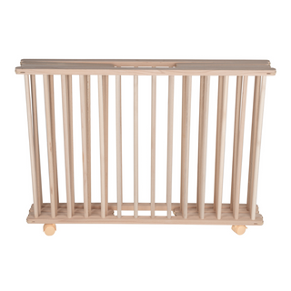 Mokee Ezee | Adjustable Playpen with wheels - Beech