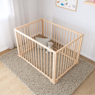 Mokee Foldable Playpen - Beech - Mokee