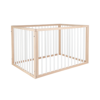 Mokee Foldable Playpen - White Beech - Mokee