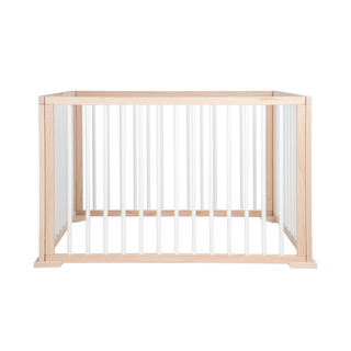 Mokee Foldable Playpen - White Beech - Mokee